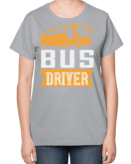bus driver Style 641# - Bus Driver-  Ladies T-Shirt
