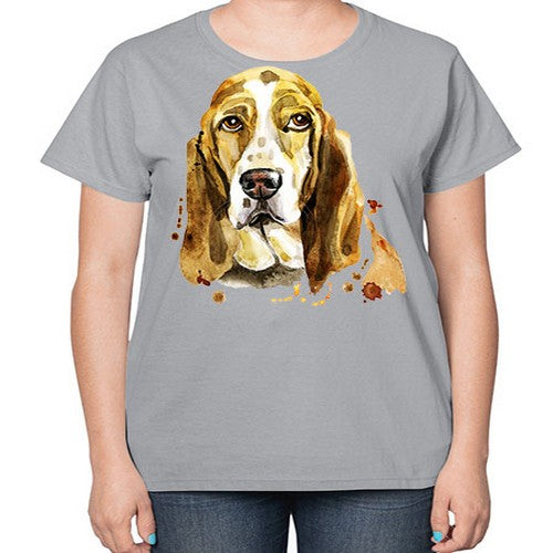 dog 107# - dogs-  Ladies T-Shirt
