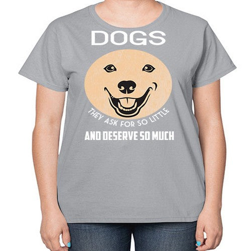 dog 115# - dogs-  Ladies T-Shirt