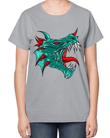 dragon 174# - dragon-  Ladies T-Shirt
