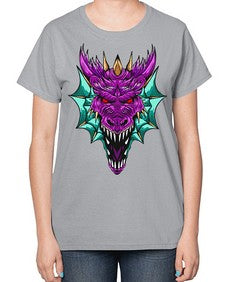 dragon 175# - dragon-  Ladies T-Shirt