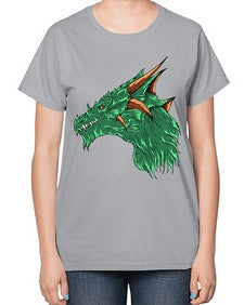 dragon 180# - dragon-  Ladies T-Shirt