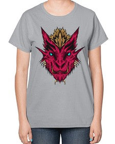 dragon 182# - dragon-  Ladies T-Shirt