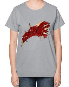 dragon 185# - dragon-  Ladies T-Shirt