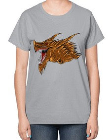 dragon 187# - dragon-  Ladies T-Shirt