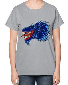 dragon 188# - dragon-  Ladies T-Shirt