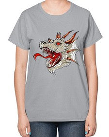 dragon 191# - dragon-  Ladies T-Shirt