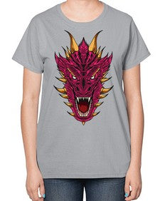 dragon 194# - dragon-  Ladies T-Shirt