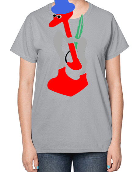drinky bird 33# - birds-  Ladies T-Shirt