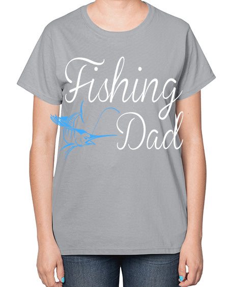fishing 22# - shark-fish-  Ladies T-Shirt