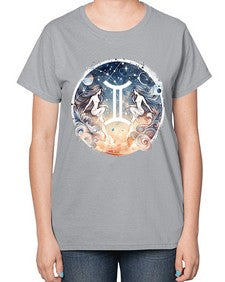 gemini 247# - gemini-  Ladies T-Shirt