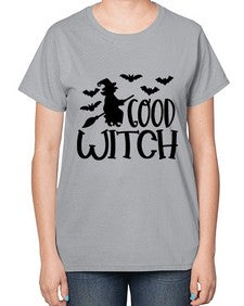 good witch 36# - witch-  Ladies T-Shirt