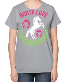 horse love Style 50# - horse-  Ladies T-Shirt
