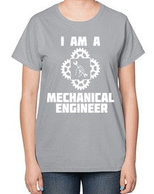 i am mechanical engineer 856# - engineer-  Ladies T-Shirt