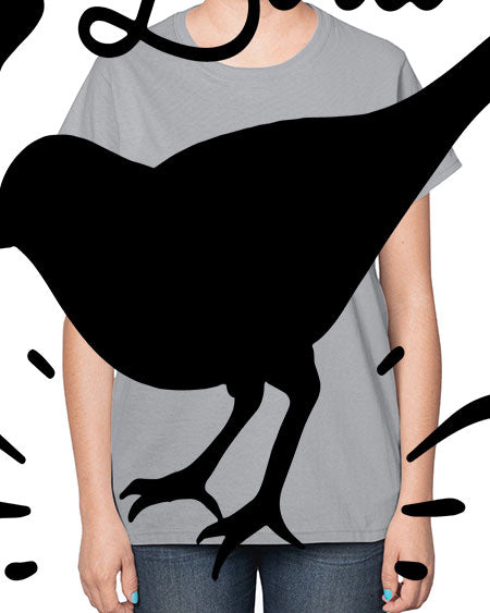 if you are a bird i am a bird 53# - birds-  Ladies T-Shirt