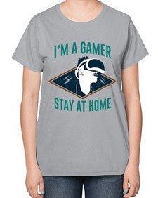 im gamer stay at home 119# - video games-  Ladies T-Shirt