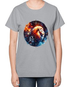 leo 300# - leo-  Ladies T-Shirt