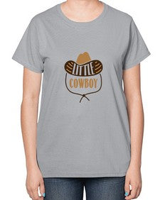 little cowboy 735# - western-  Ladies T-Shirt