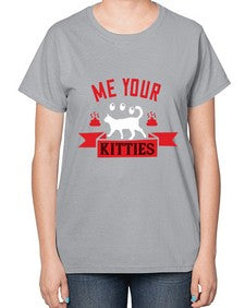 me your kitties Style 68# - cats-  Ladies T-Shirt