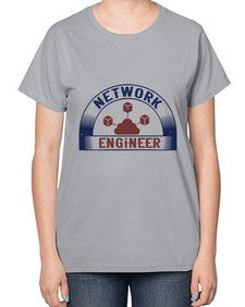 network engineer Style 306# - engineer-  Ladies T-Shirt