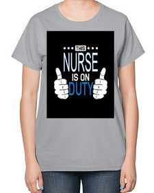 nurse pmg 1189# - nurse-  Ladies T-Shirt