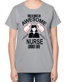 nurse tshirt 1213# - nurse-  Ladies T-Shirt