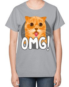 omg 968# - art pop art-  Ladies T-Shirt