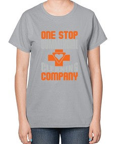 one stop commercial cleaning company Style 332# - cleaner-  Ladies T-Shirt