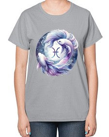 pisces 347# - pisces-  Ladies T-Shirt