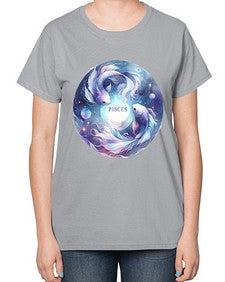 pisces 348# - pisces-  Ladies T-Shirt