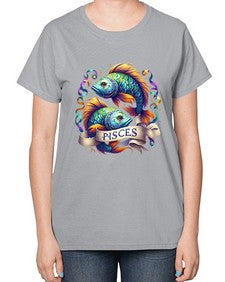 pisces 361# - pisces-  Ladies T-Shirt