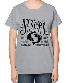 pisces 365# - pisces-  Ladies T-Shirt