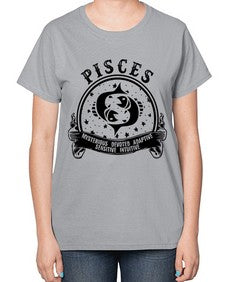 pisces 47# - pisces-  Ladies T-Shirt