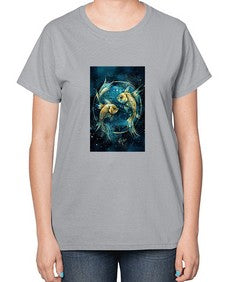 pisces 53# - pisces-  Ladies T-Shirt