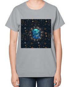 pisces Straight 366# - pisces-  Ladies T-Shirt