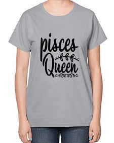 pisces queen 378# - pisces-  Ladies T-Shirt