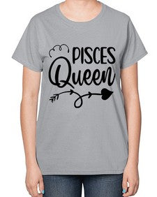 pisces queen 379# - pisces-  Ladies T-Shirt