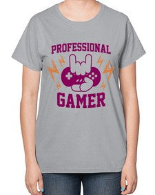 professional gamer 148# - video games-  Ladies T-Shirt