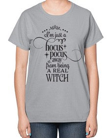 real witch 28# - witch-  Ladies T-Shirt