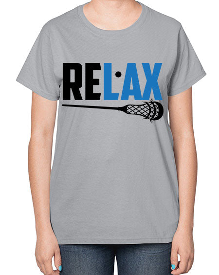 relax 3# - lacrosse-  Ladies T-Shirt