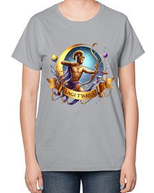 sagittarius 398# - sagittarius-  Ladies T-Shirt