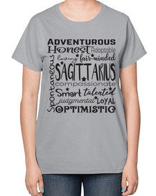 sagittarius 571# - sagittarius-  Ladies T-Shirt