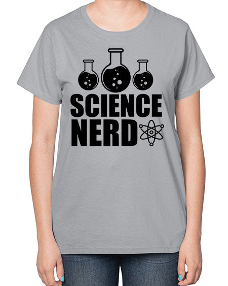 science nerd 62# - general science-  Ladies T-Shirt