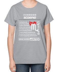 scorpio 456# - scorpio-  Ladies T-Shirt