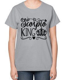 scorpio king 443# - scorpio-  Ladies T-Shirt