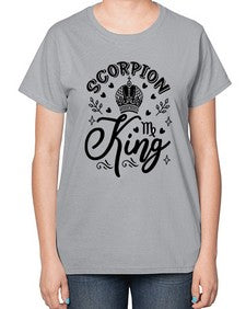 scorpio n king 465# - scorpio-  Ladies T-Shirt