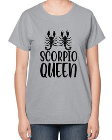 scorpio queen 446# - scorpio-  Ladies T-Shirt
