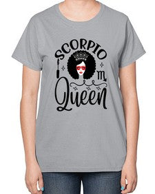 scorpio queen 448# - scorpio-  Ladies T-Shirt