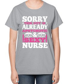 sorry this guy is Style 1424# - nurse-  Ladies T-Shirt