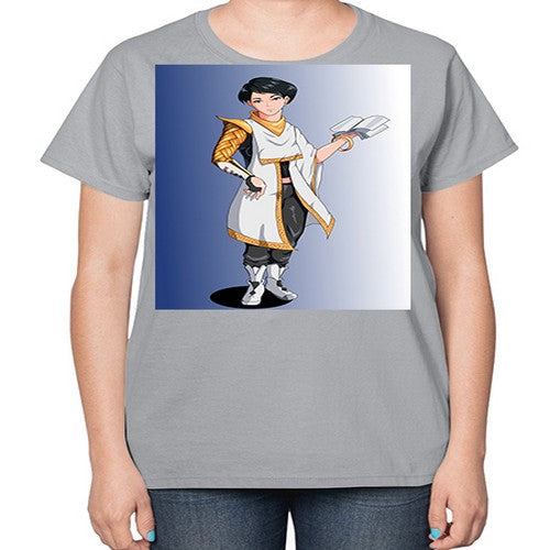 the book master 58# - anime-  Ladies T-Shirt